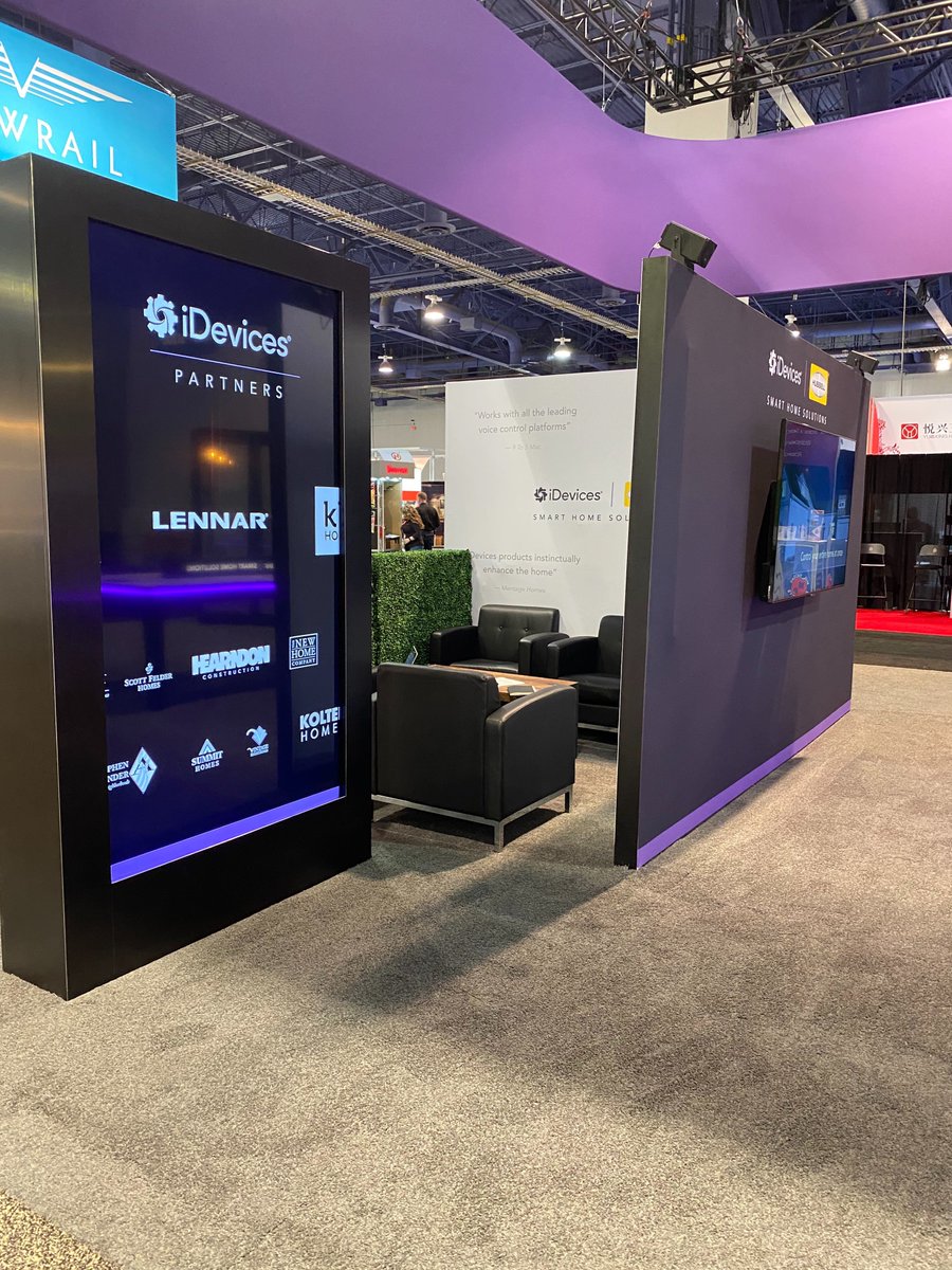 idevices's tweet photo. First look at the #IBS2020 booth! Let's talk #smarthome - visit us in Booth SU1044.
#MakeTheEverydayExtraordinary #HubbellFamily #SmartHomeTechnology #BuilderShow #ExperienceInstinct #IoT https://t.co/eGefwt5SIZ