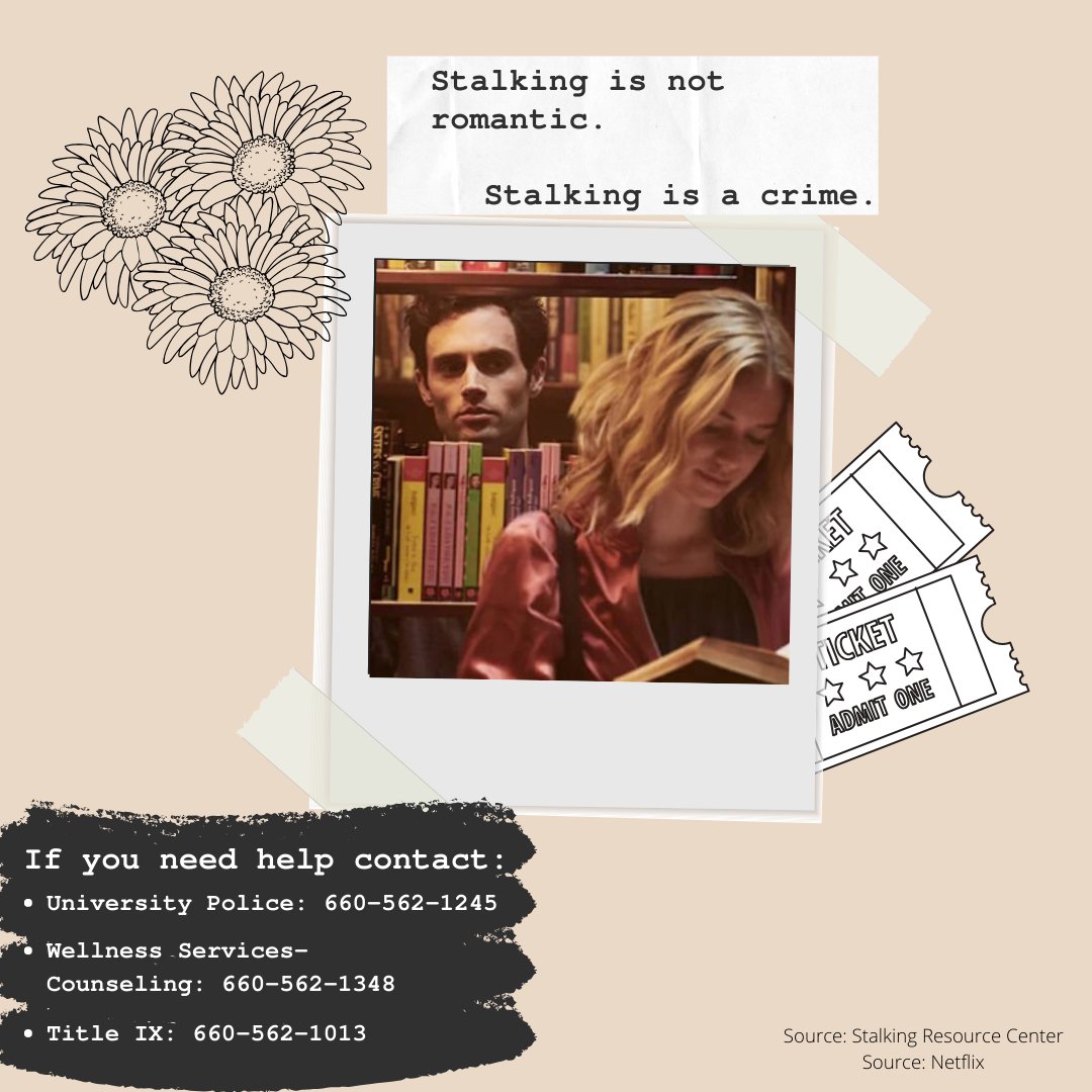 The Netflix show 'You' makes stalking look romantic, yet it is far from it. Stalking is a crime in all 50 states, D.C. and U.S. territories. In the state of Missouri stalking is punishable by a fine of up to $5,000 or up to 4 years in prison.