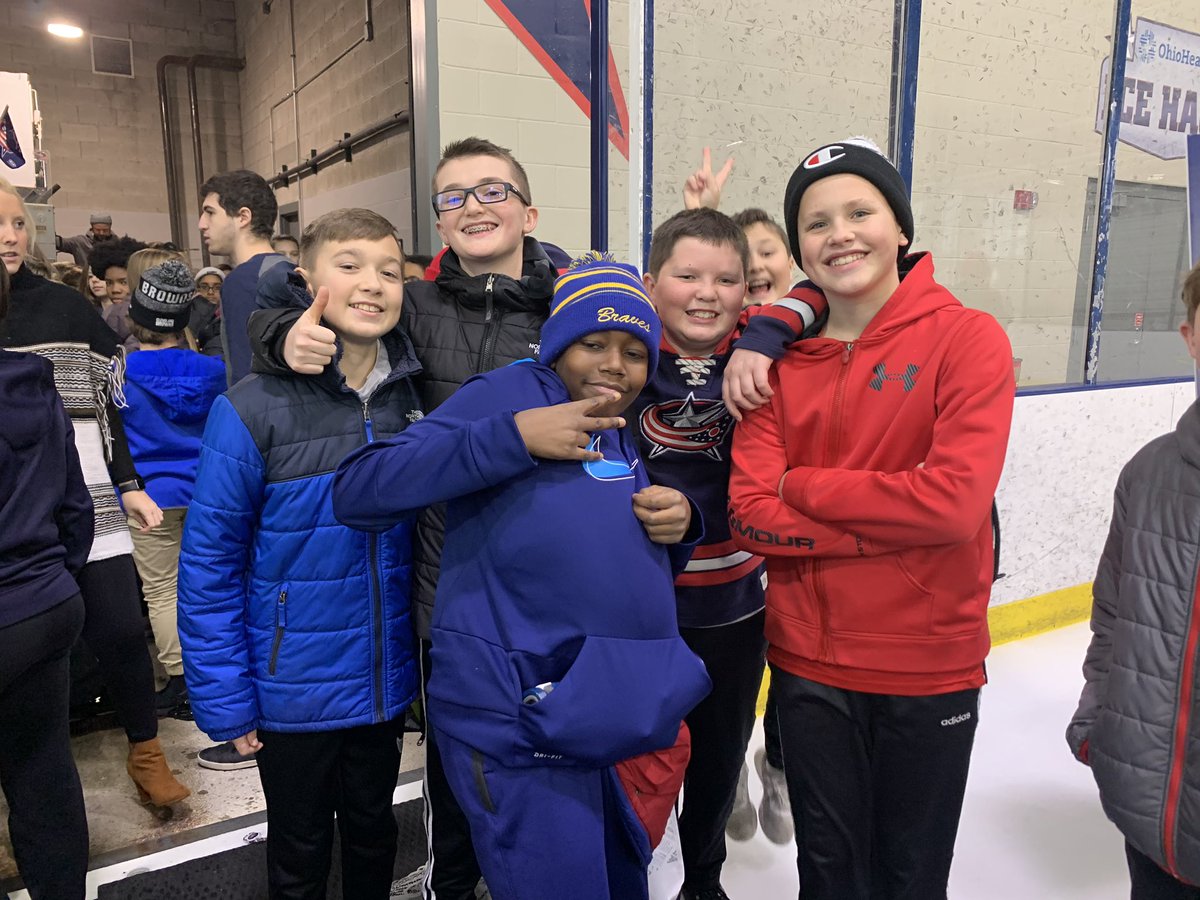 RLAllen1298's tweet photo. The Science of Hockey Day! @ShanahanMS @NationwideArena @BlueJacketsNHL #team602 https://t.co/rb4wAXGnko