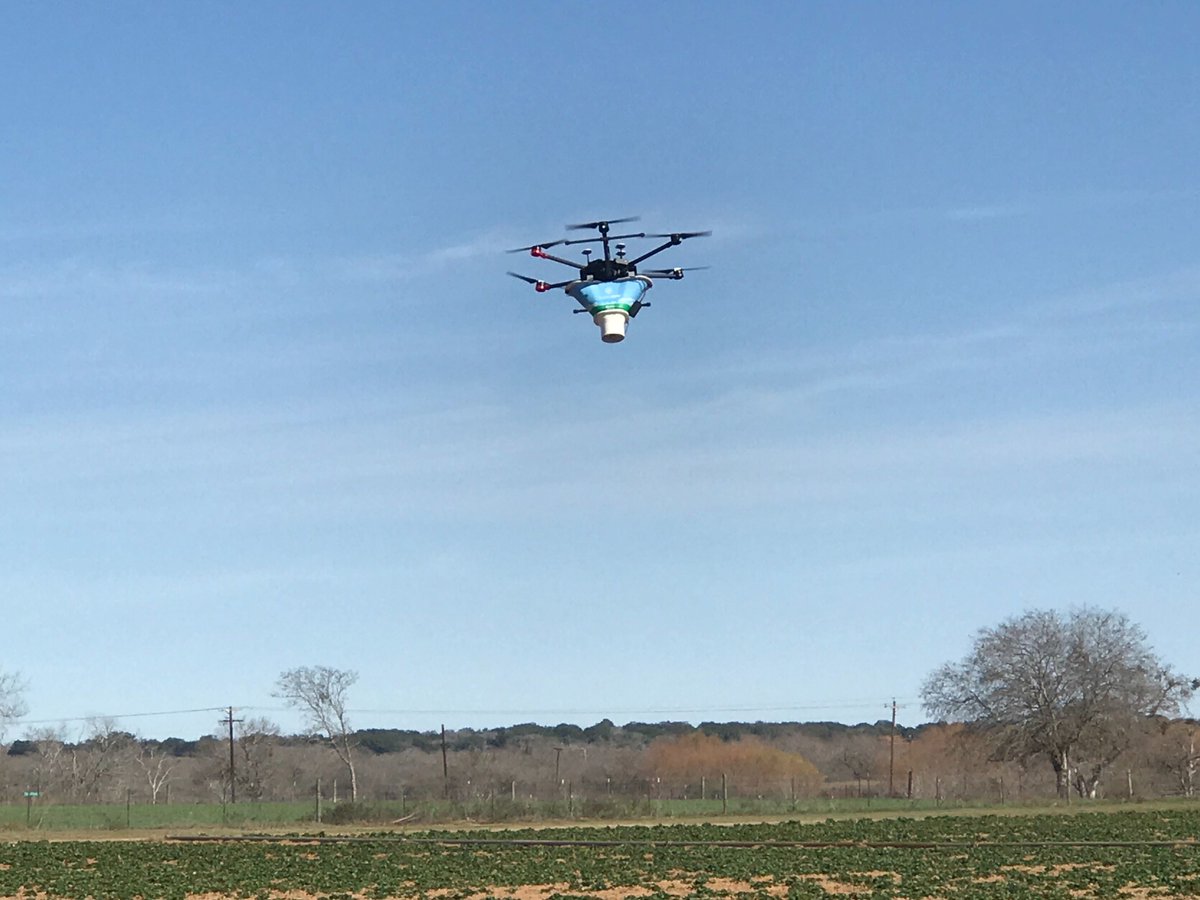 UAVIQ_Ag's tweet photo. Fun day flying at KH Farms in Poteet, Texas yesterday, to release beneficial insects ππ·π±
#texasfarming #texasagriculture #djimatrice600pro #biocontrol #aerialbiocontrol #IPM #NASGA https://t.co/aAksuJQTP0