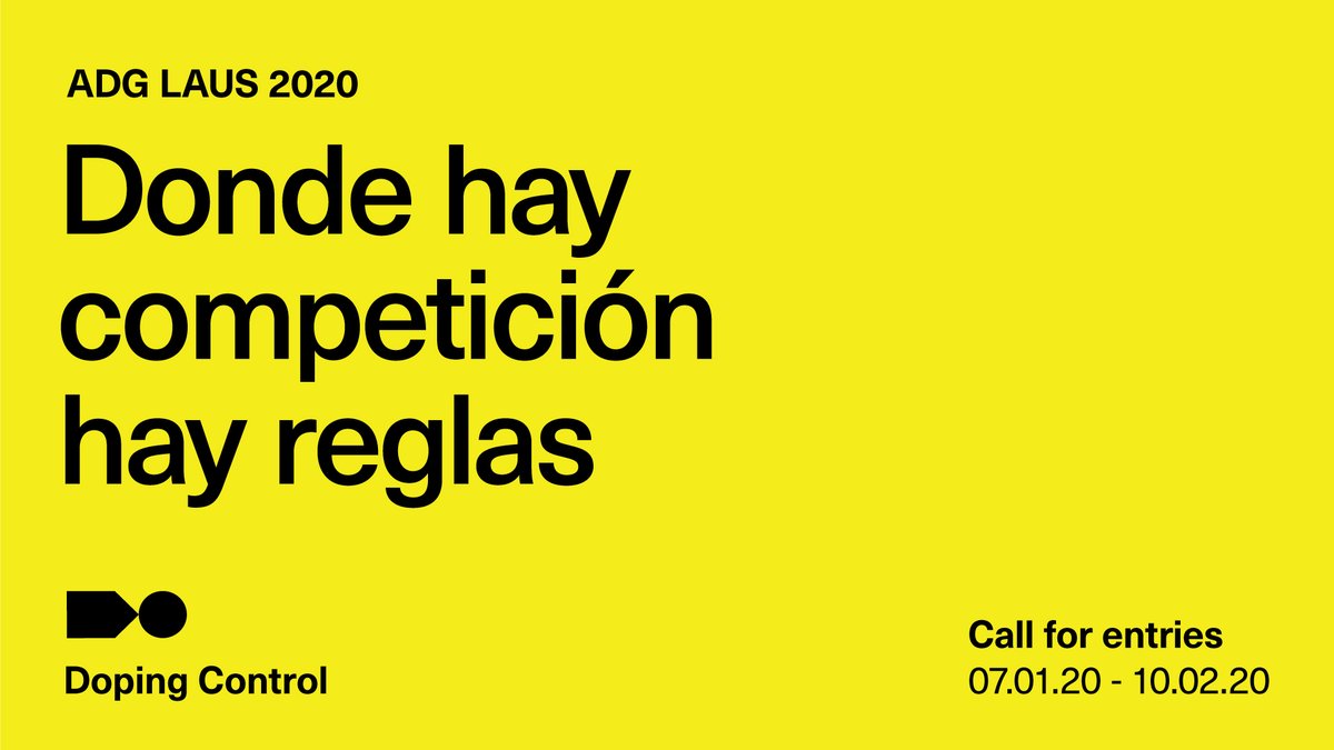InfoAGA's tweet photo. ADG-FAD abre la convocatoria para participar en la 50ª edición de los premios ADG Laus de diseño gráfico,  publicidad y comunicación visual, que podrán inscribirse desde el 7 de enero hasta el 10 de febrero de 2020
https://t.co/wHz2Tw6Mg5 https://t.co/1qR2YaE6rV