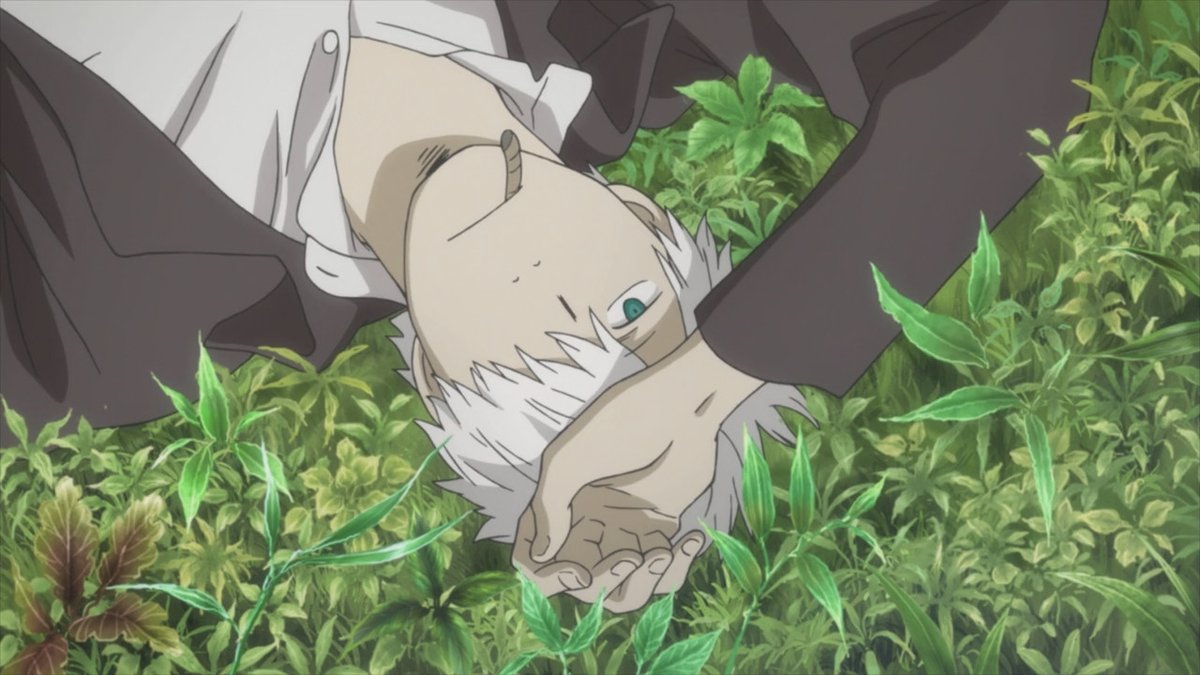 7) MUSHI-SHINot usually a fan of episodic anime, but this one hooked me from the start and I honestly can't say I dislike even one episode. The writing is great, Ginko is a lovely protagonist, and the production itself is fantastic, with some great direction and sound design.