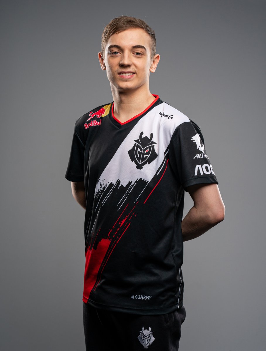 I'm doing a giveaway for our 2020 jersey! 🎉
 
To enter:
Retweet
Follow me and G2
Comment with your favorite champion
 
EU and NA only, I'll pick a winner on Friday the 24th.
 
Good luck 😜