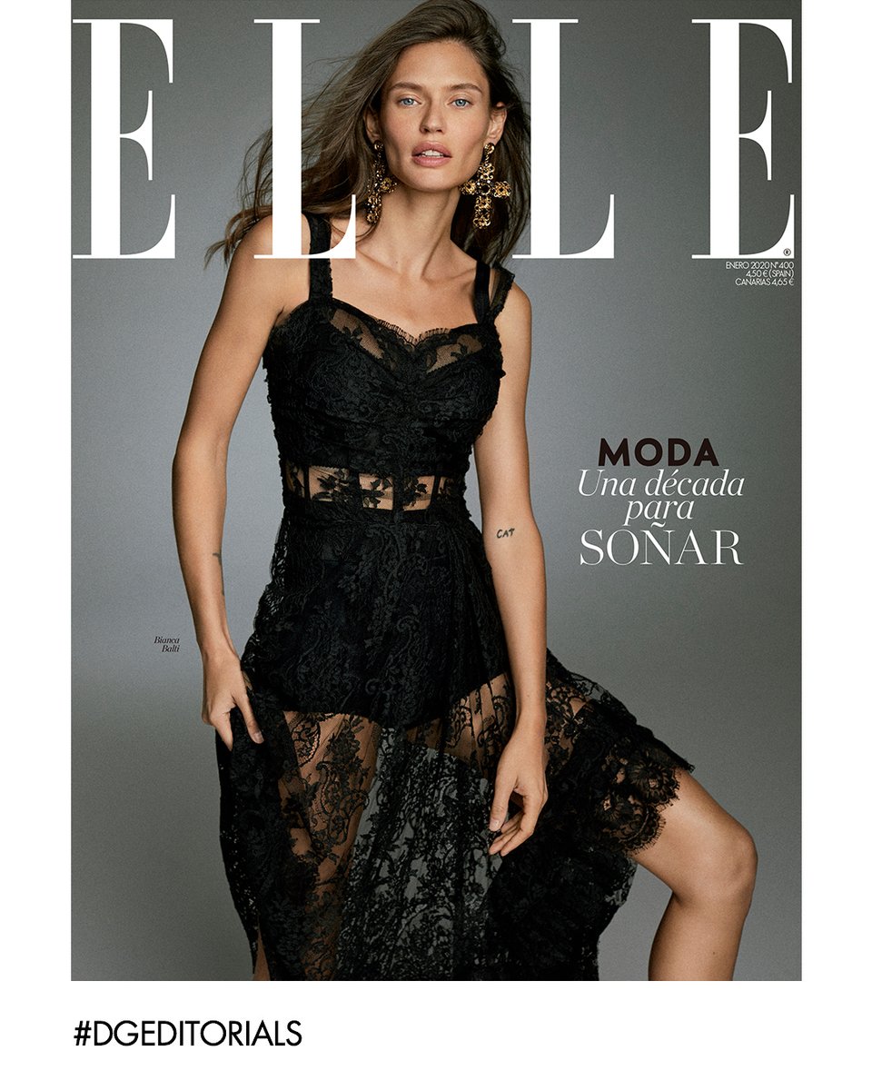 Dolce Gabbana Bianca Balti Wears Dolce Gabbana On The Cover Of Elle Es Produced By Sylviamontoliuelle And Carolabianchi1 Photographed By Xavigordo Make Up By Rachidtahar Hair By Gabrytrezzi Dgwomen Dgcelebs Dgfamily