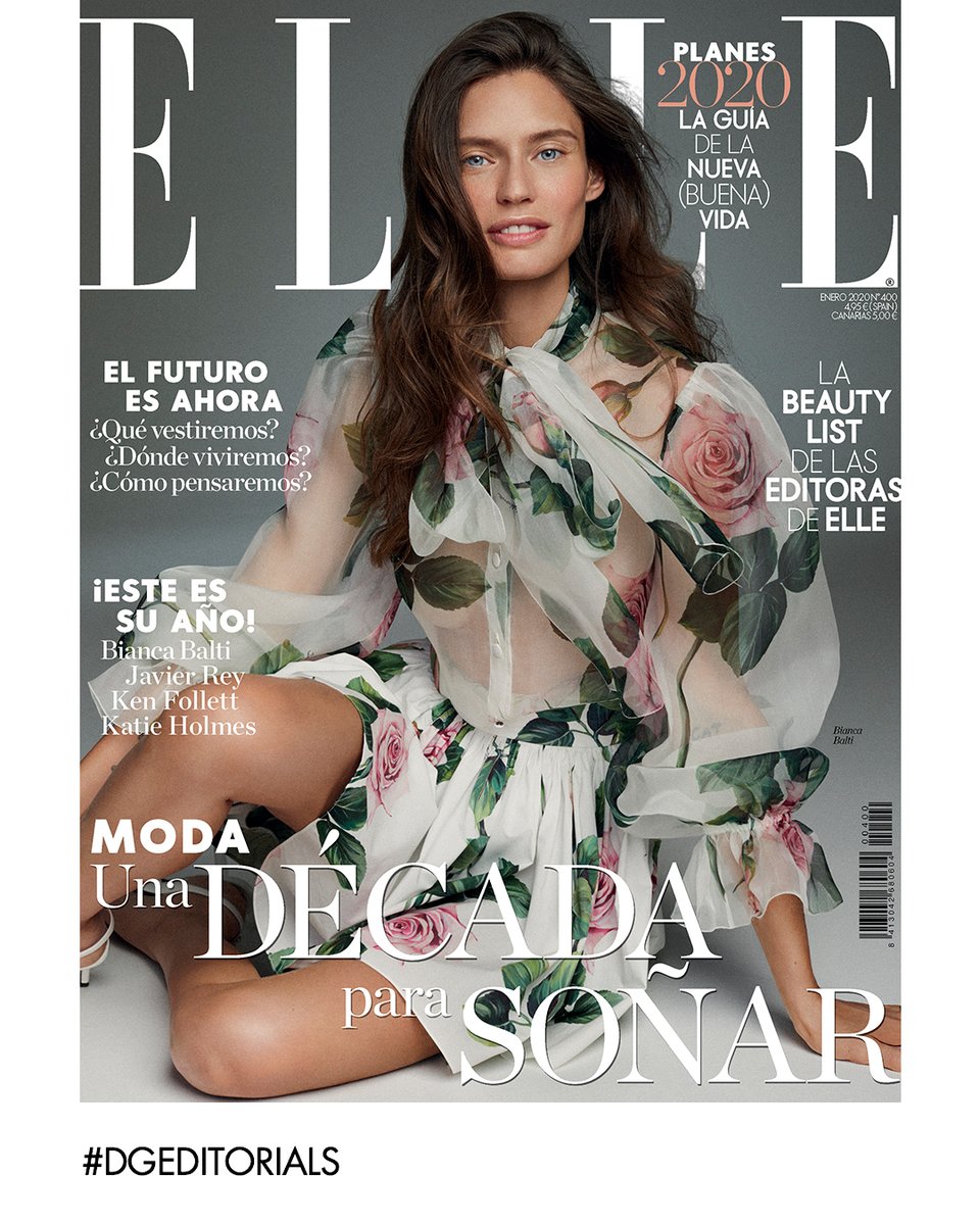 Dolce Gabbana Bianca Balti Wears Dolce Gabbana On The Cover Of Elle Es Produced By Sylviamontoliuelle And Carolabianchi1 Photographed By Xavigordo Make Up By Rachidtahar Hair By Gabrytrezzi Dgwomen Dgcelebs Dgfamily