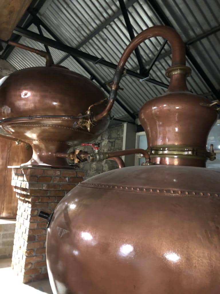 crolly180's tweet photo. Exciting times, kicking off 2020 with installation well underway &amp; in-progress at The Crolly Distillery - a sneak peek of our pot stills being placed into position. Bringing the craft back to Donegal for the first time in 180 years! #crollywhiskey #whiskeydistillery #irishwhiskey https://t.co/WSUgjP5SgL
