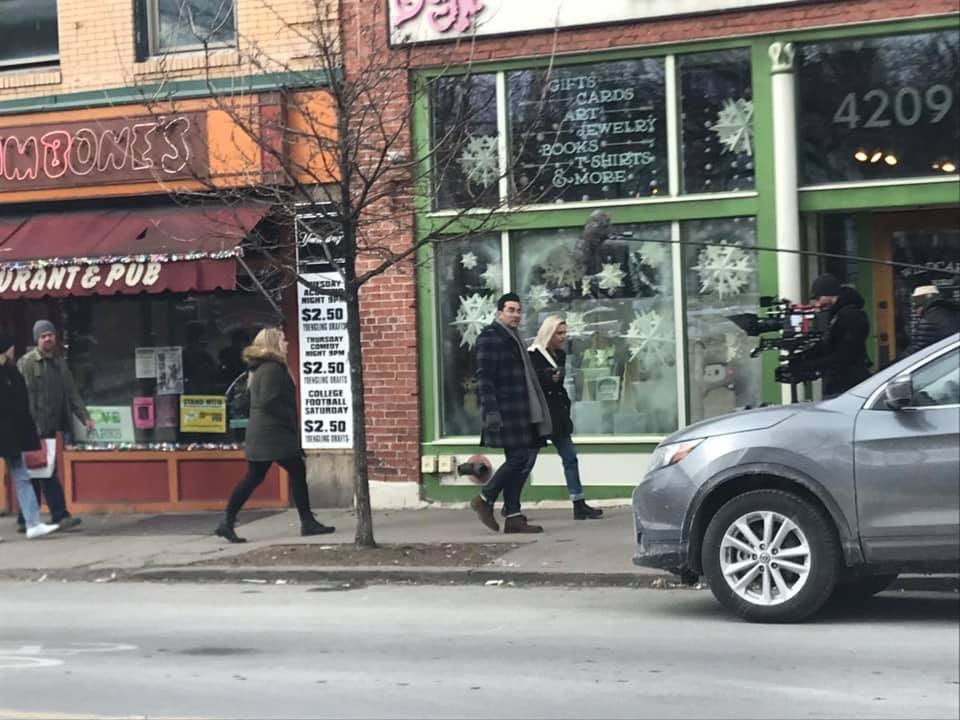 toniann_rose's tweet image. Someone on Facebook spotted a certain someone filming something with Kristen Stewart 👀