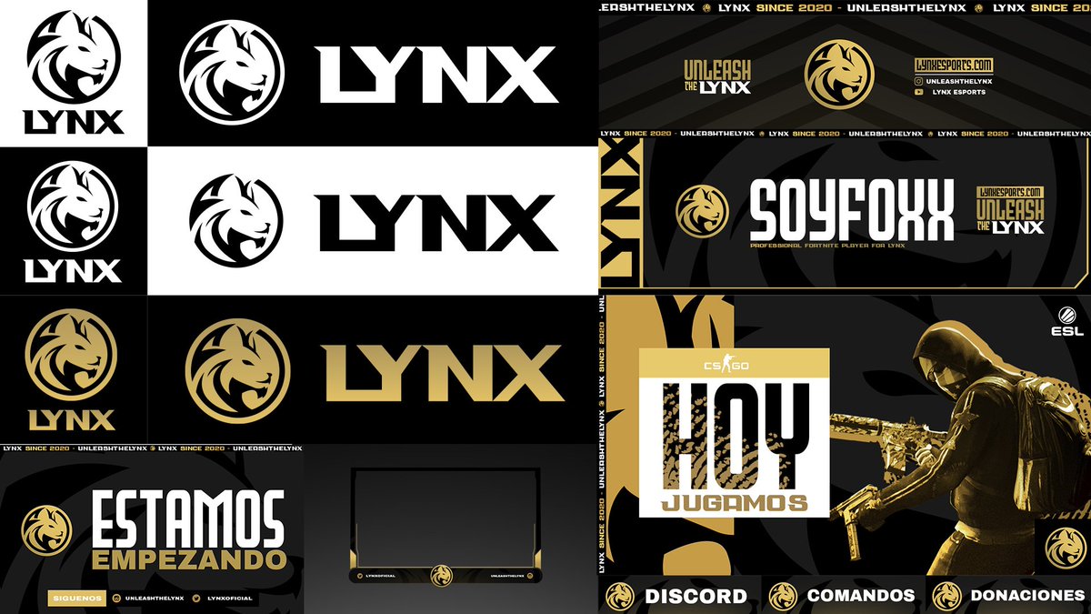 LominGraphics's tweet image. Logo &amp;amp; Brand project for @LynxOficial
Likes and RTs are appreciated❤️
