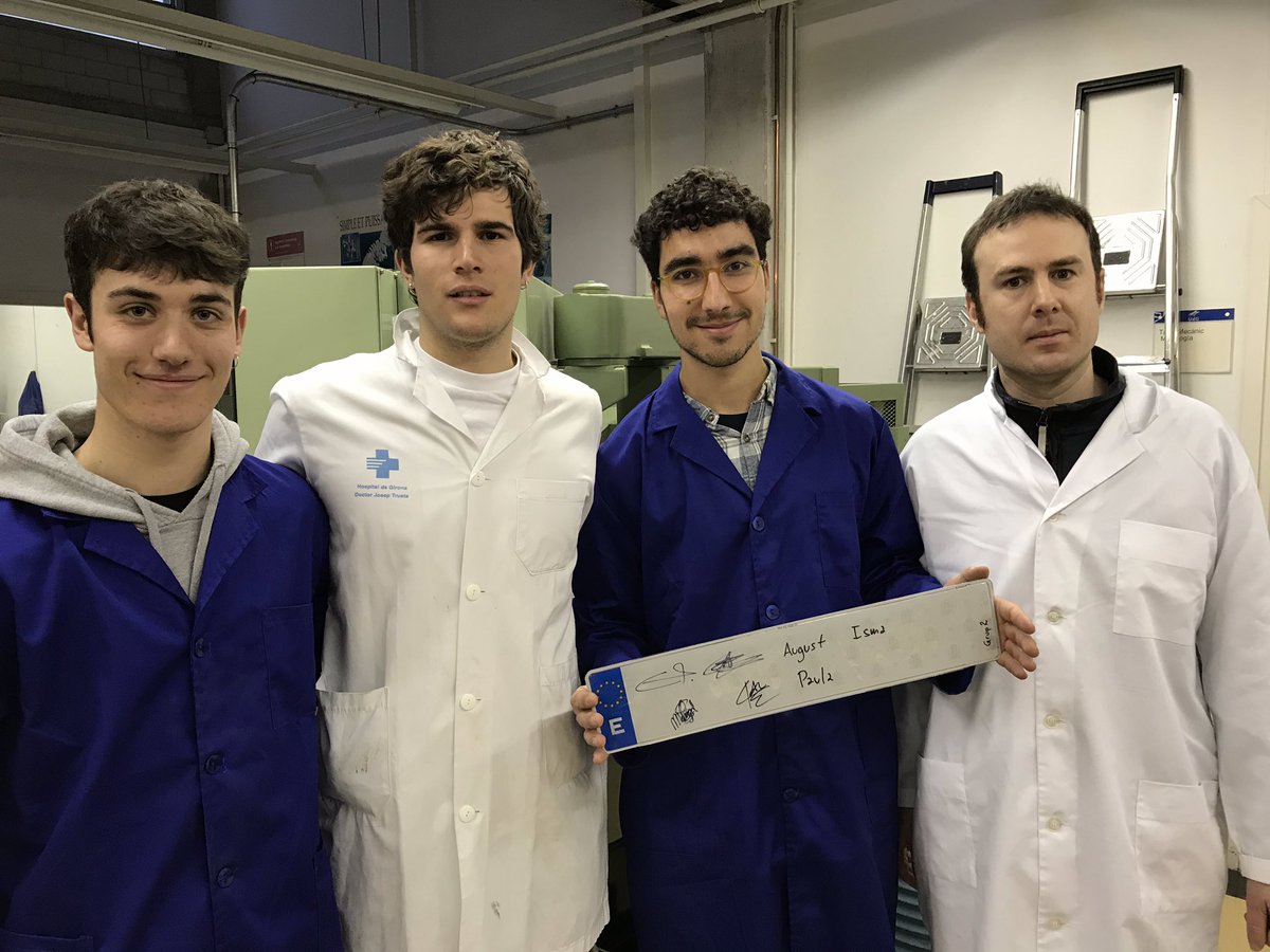 Satisfechos por el nuevo logro. Práctica acabada con éxito siguiendo la nueva metodologia (grupo 2, pf1, GEM)! Gracias al soporte de #SAMART <a href="/UdGPolitecnica/">Escola Politècnica Superior #50EPS</a>