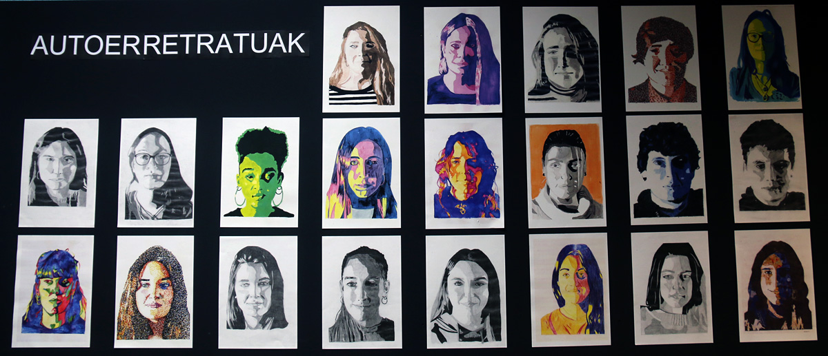 Arrasate Institutuko ikasleen artelanen erakusketa zabalik dago: mondraberri.eus/arrasate-insti… #aniztasuna #ArrasateInstitutua #ArrasateHerriEskola #Goieskola