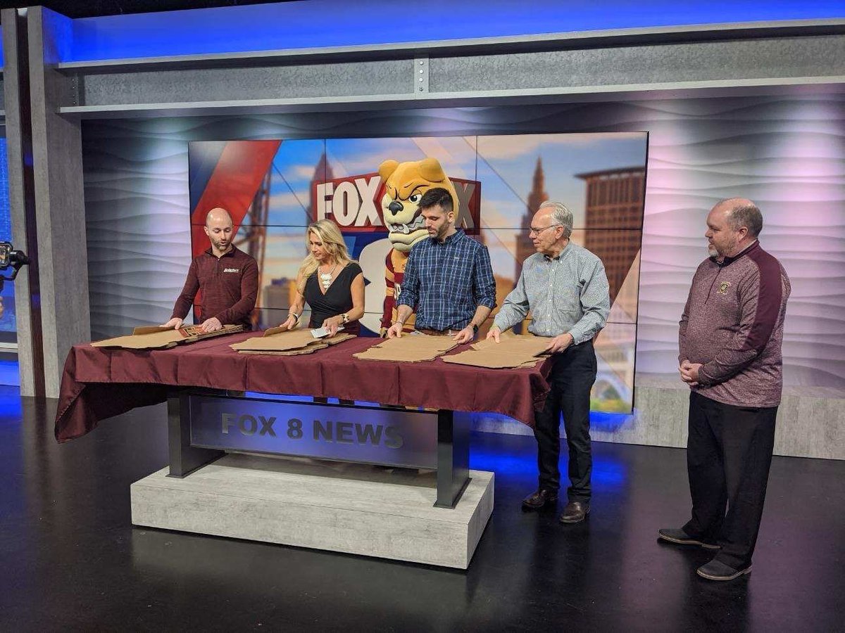 Had an awesome time at <a href="/fox8news/">fox8news</a> this morning! Make sure to come out to Pizza Palooza Sunday 12-3!