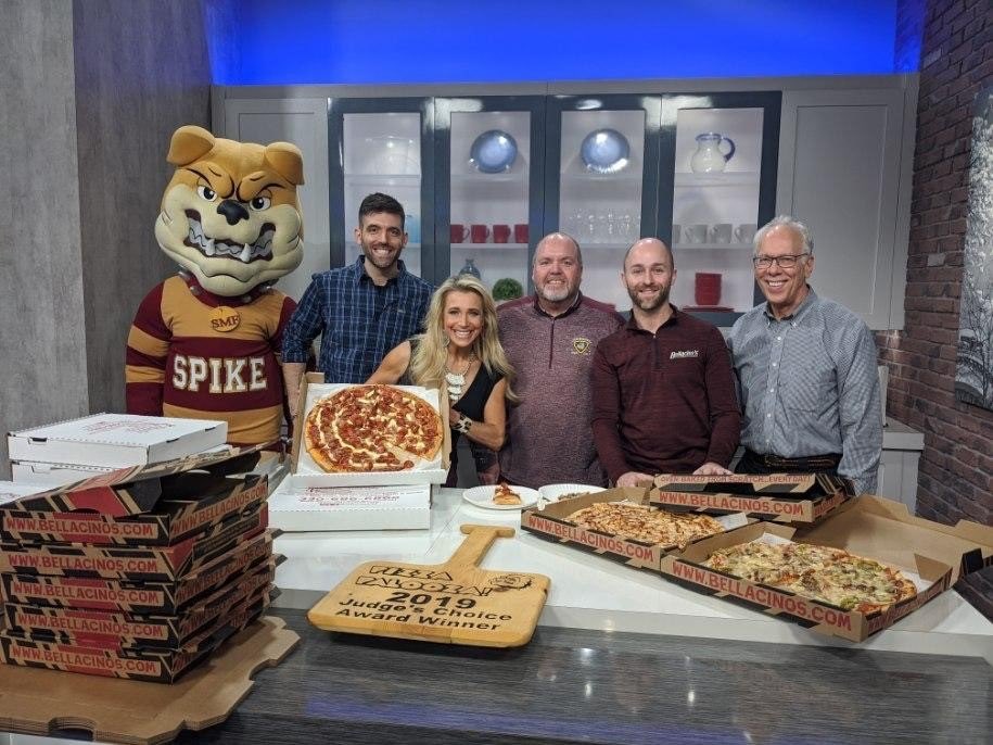 stowspike's tweet photo. Had an awesome time at @fox8news this morning! Make sure to come out to Pizza Palooza Sunday 12-3! https://t.co/KF2SMOcdrf