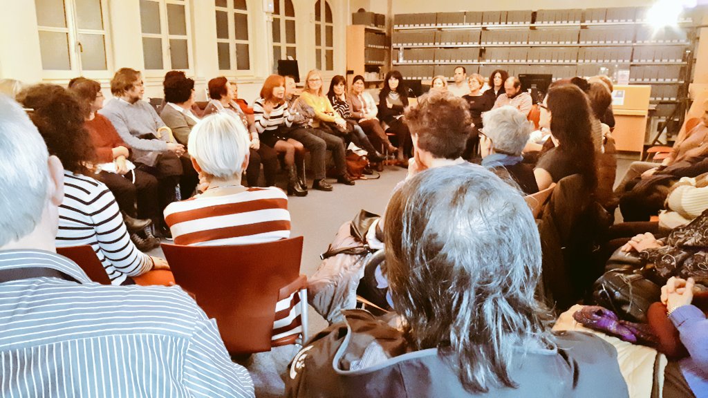 TeatreTeclaSmit's tweet photo. Totes son la #Colometa! Avui fem "plaça" a la @bibliotgn... L'obra de #Rodoreda més universal ens explica una història d'amor en el dur context de la #postguerra. @TGNcultura @bibliotequestgn @diaridtarragona @TGNdigital @OmniumTarragone @TGNRadio @RodoredaMerce @cultura_cat https://t.co/oXqxLu03Fl