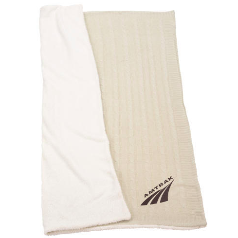 Amtrak's tweet photo. Chilly? Warm yourself up with our #Amtrak blankets! Available on our online store: https://t.co/URWKosGiAF https://t.co/lJCD97lyaK