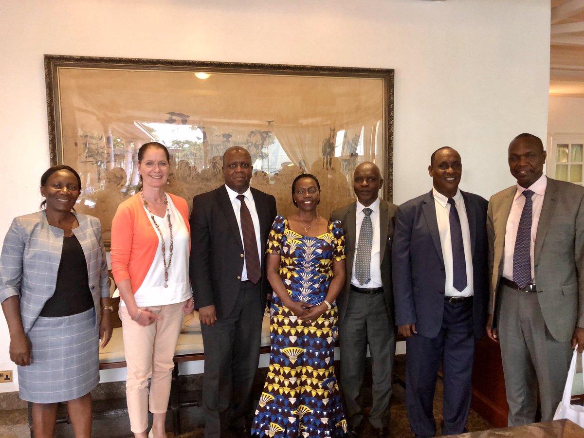 GermanyinKenya's tweet photo. Deepening our relationship - Amb. ⁦@AnnettGunther⁩ briefed 🇰🇪 VVIPs who will travel to 🇩🇪 next week at the invitation of the German government to discuss #parliamentarism and #devolution. Karibuni sana ujerumani - even if the weather here is more inviting ☃️☔️ https://t.co/zpEZe4NSqU