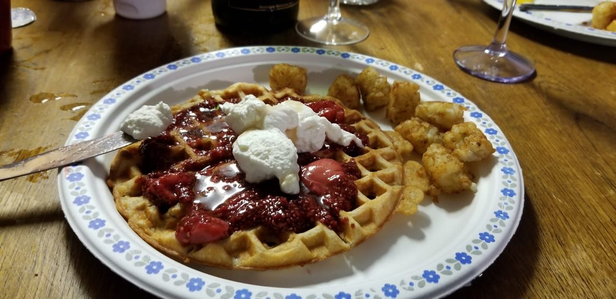 RunRichmondBC's tweet photo. It was a fabulous 'away' #run in #PointRobertsWA for the #RunRichmonBC crew this past Sunday! There were birds on the surf and eagles EVERYWHERE! The amazing KB not only threw down HOT WAFFLES for the whole gang, but did that AFTER she &amp; JDP slayed 17-18 kms!!  #runners #fitness https://t.co/dzXEq8Z6fH