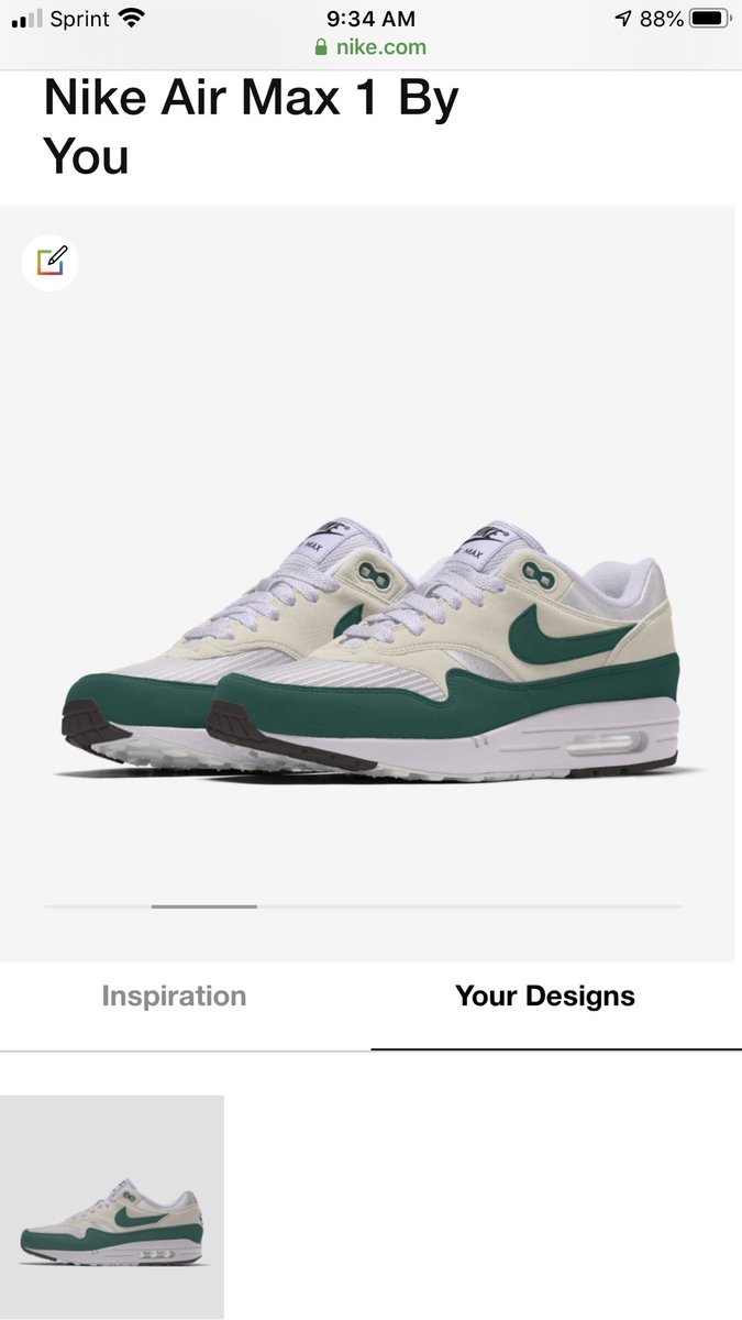 air max 1 by you designs