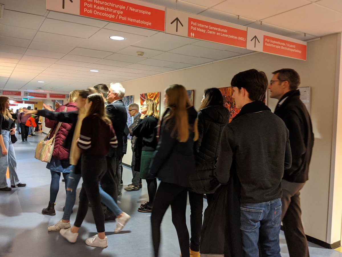 BSNetherlands's tweet photo. Wow, such amazing art from @BSN_SSV students is being exhibited at Antoniushove Hospital in Leidschendam! @BSNArt #BSNArt #BSNCommunity https://t.co/WsaozzA972