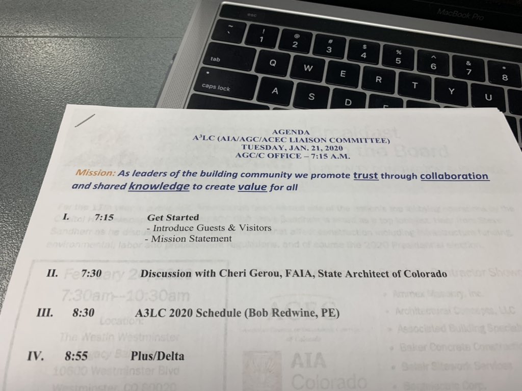 ACEC_CO's tweet photo. Special thanks to Cheri Gerou, FAIA, State Architect of Colorado, for joining our #A3LC group this morning to discuss her role, upcoming funding of projects, and how to connect our designers & contractors with her office @AGC_Colorado @AIAColorado https://t.co/eQgnI1MspU
