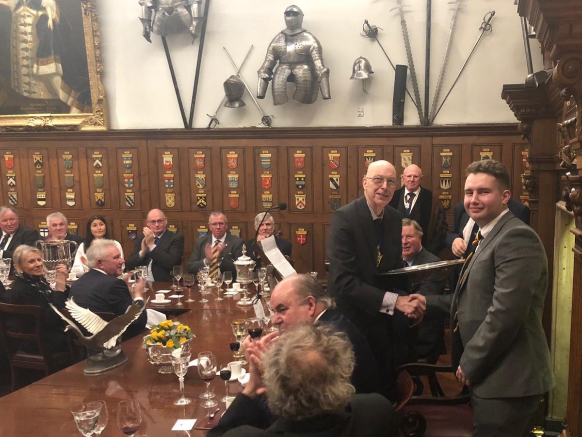 Royal Anglian Regiment Charity (@ranglians) on Twitter photo Private Harry Patterson awarded the annual Poulters Prize at Armourers Hall, London. Awarded for quick-thinking actions in defence of a vulnerable local when deployed in South Sudan on Op TRENTON.
#Values #Standards #ArmyConfidence @7thrats <a href="/PoultersCompany/">Worshipful Company of Poulters</a> @AlwaysaFusilier Private Harry Patterson awarded the annual Poulters Prize at Armourers Hall, London. Awarded for quick-thinking actions in defence of a vulnerable local when deployed in South Sudan on Op TRENTON.
#Values #Standards #ArmyConfidence @7thrats <a href="/PoultersCompany/">Worshipful Company of Poulters</a> @AlwaysaFusilier