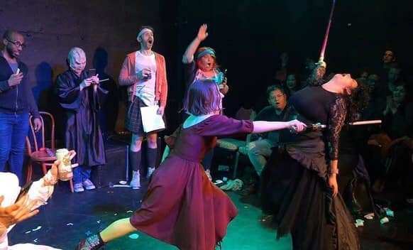 ComedyCake's tweet photo. Quick Dish NY: SHOT4SHOT Presents 'Harry Potter &amp; The Sorcerer’s Stone' 1.25 @improvasylumNYC https://t.co/acsc8mXblV https://t.co/lHF5FAMaAJ