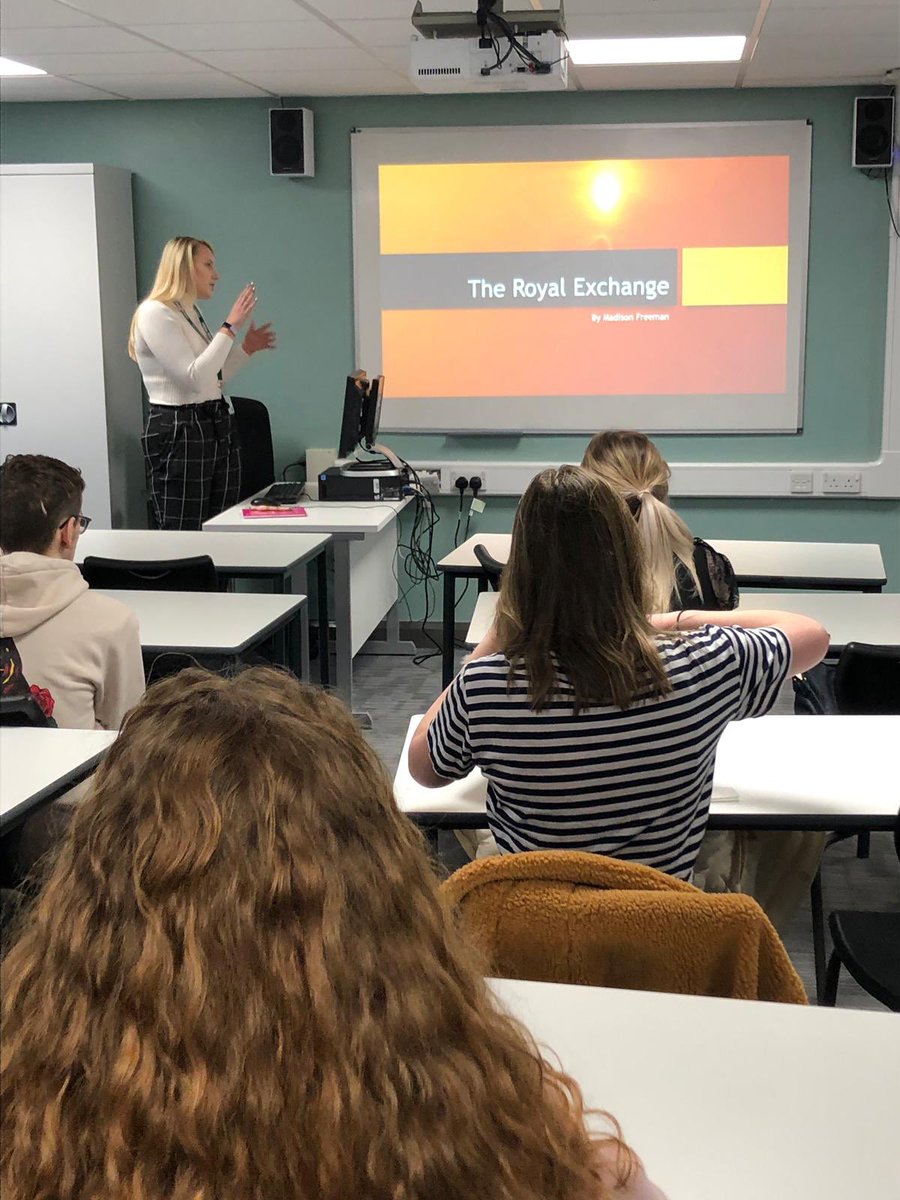 HHCPerformingAr's tweet photo. Our ex student Madison has come back to give an industry talk with level 3s about her work with @rxtheatre and now part of the young company &amp; to work with level 2 on ensemble movement! Madison is helping the groups with thier projects this term all while studying at uni 👍🏼🎭🌟 https://t.co/2MQlvXtHVH