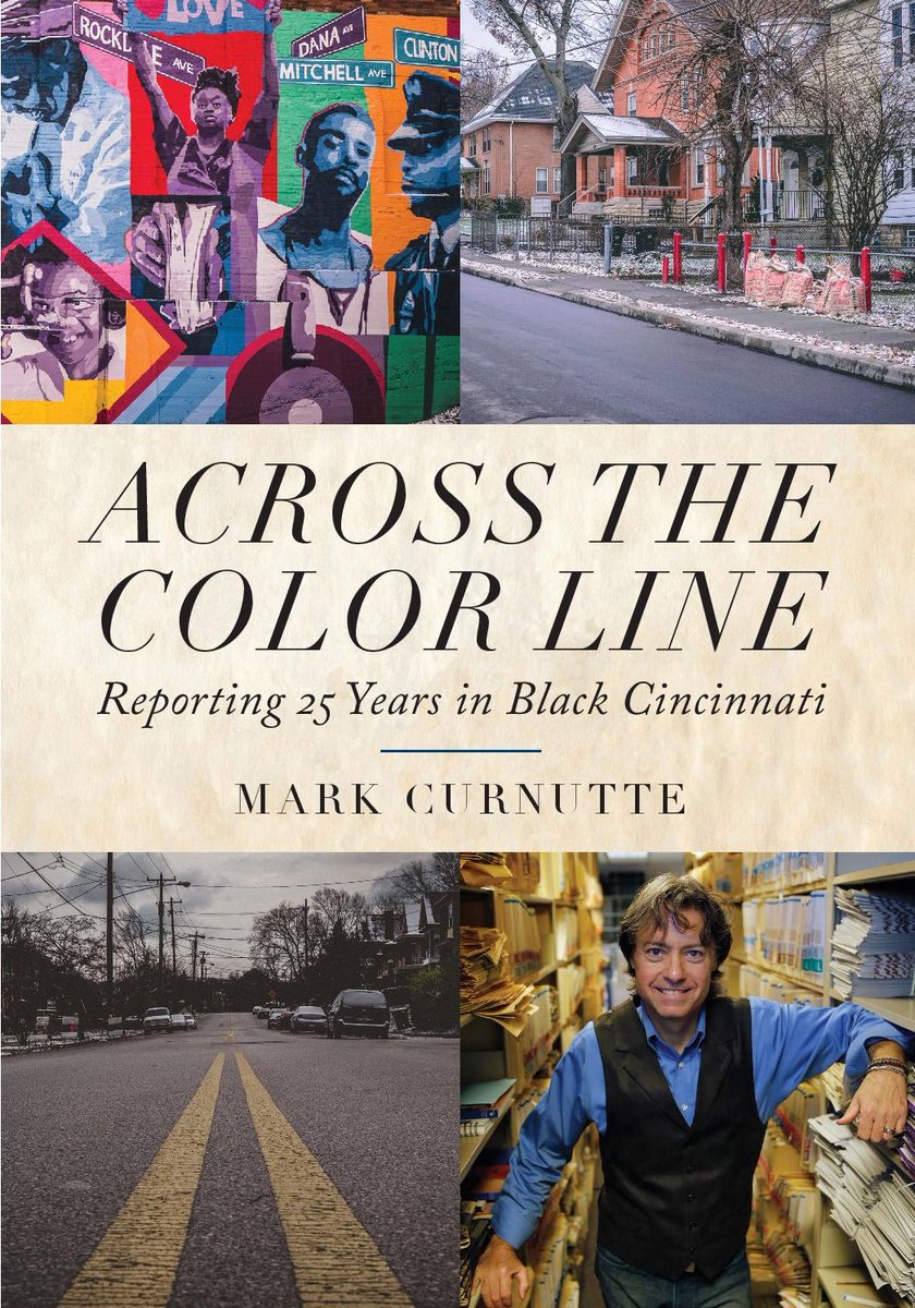Mark Curnutte Book Cover for Across the Color Line