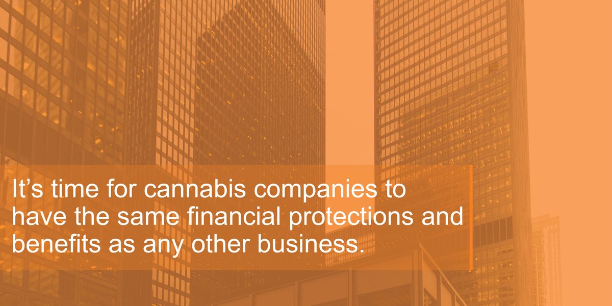 Parallel_Policy's tweet photo. It is pretty simple: Cannabis companies deserve the same rights and protections as any other legitimate business. 

https://t.co/gAFEnGc1Jp https://t.co/AzA3oP88pY