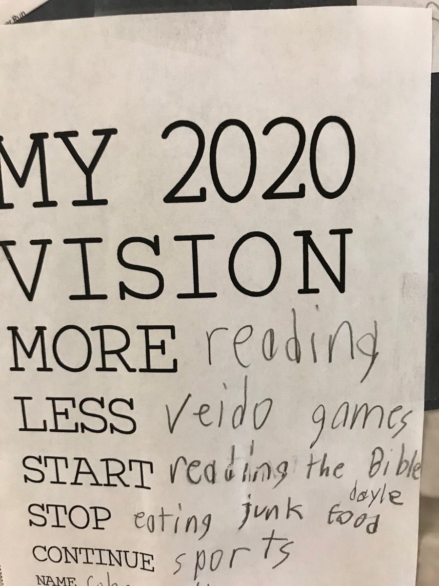 Rains_Int's tweet photo. Vision 2020! Our 5th graders put some thought into this next year and laid plans! https://t.co/r9k8t3iCEw