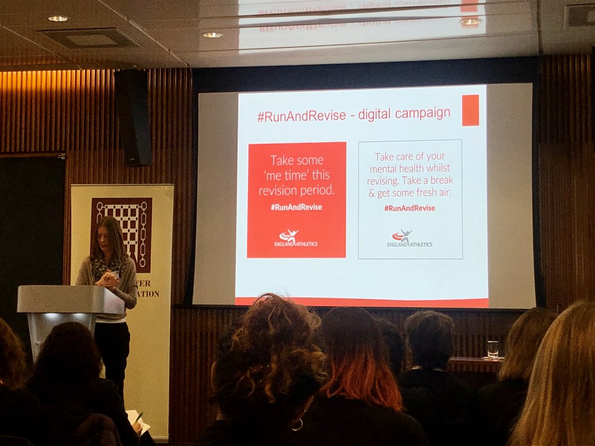 Great to hear about the #RunAndRevise campaign from <a href="/EnglandAthletic/">England Athletics</a> today. I’m all behind anything that gets young people out in the fresh air. And even better if it’s running! 🏃‍♀️#WHEFEvents