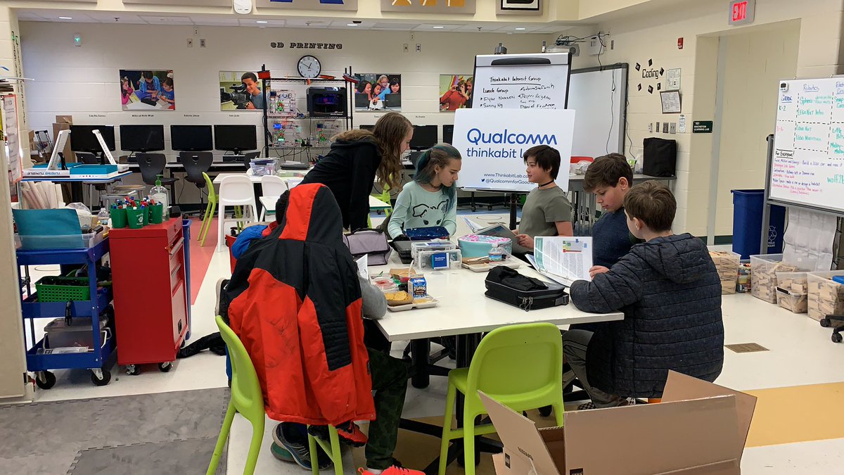 Meeting with our new Qualcomm Lunch Group to learn more about the @QualcommforGood #techforgood project #wirelessreach