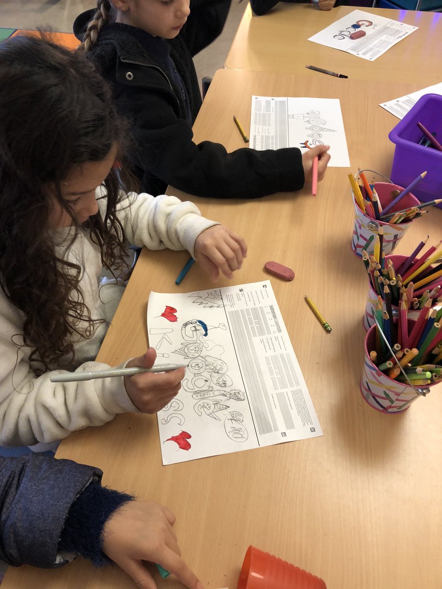 jpromorgan's tweet photo. #WCSArt is excited to participate in #doodleforgoogle this year! We love the “I show kindness by...” theme! @Google #WCSsecondgrade @GoogleDoodles @westlakecharter https://t.co/p6Zj77NF7C