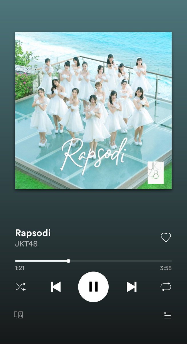 thisfrieska's tweet photo. Sampe merinding dengernya 🥰🥰🥰
#JKT48Rapsodi https://t.co/qoLM5QsUu2