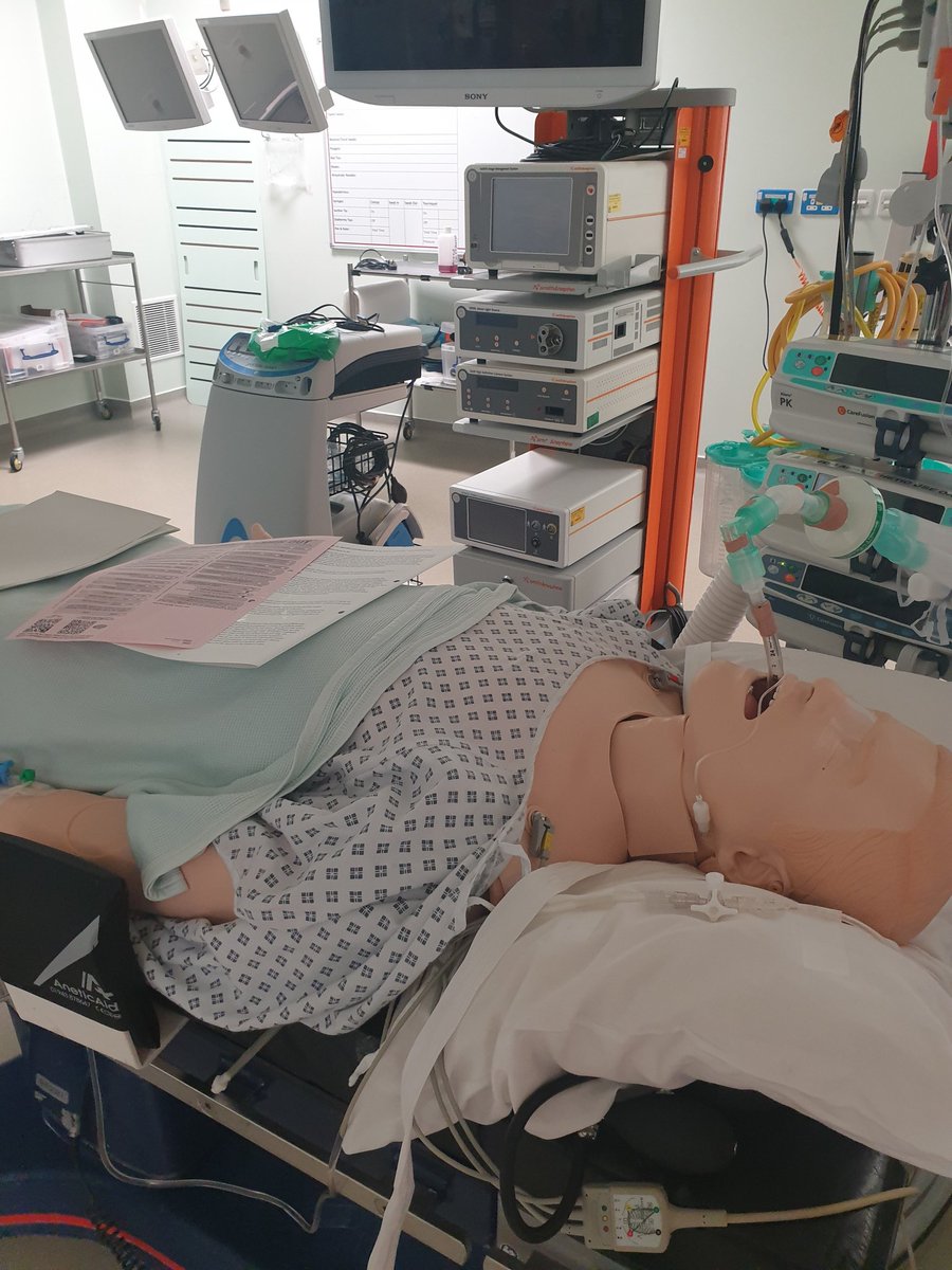 BarryManikin's tweet photo. Barry all ready for action today for the orthopaedic team @TeamTheatresNBT and @NBTAnaesthesia Great debrief and some key learning points to takeaway #nbtproud #testingtheprotocol #simulation #humanfactors #swsimulationnetwork https://t.co/1r3cFO5uyU
