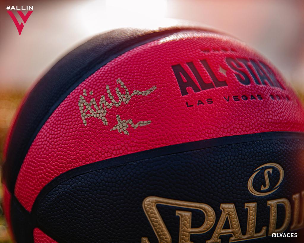 LVAces's tweet photo. 🎁 ACES GIVEAWAY 🎁

It's time for the first giveaway of 2020! Who wants to win this @WNBA All-Star ball signed by @_ajawilson22 @kaymac_2123 &amp; @ecambage?

How to enter to win:
☝️ Follow @LVAces
✌️ Hit retweet
👌 Tag a friend in the comments and include #Sweepstakes #DoubleDown https://t.co/NnzCOnQ35W