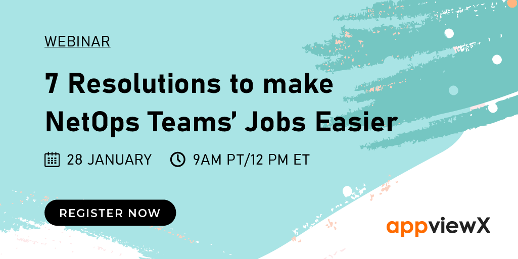 Webinar - 7 NetOps Resolutions to make this 2020