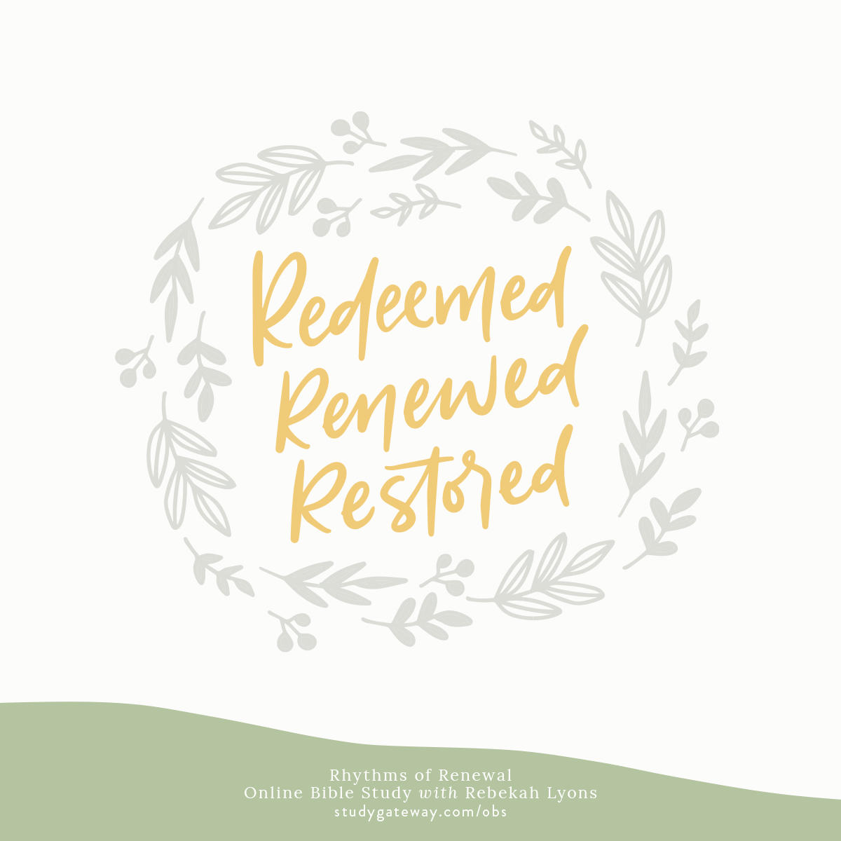 faithgateway's tweet photo. Let’s live this life in rhythm, together. ♥️
If you haven’t jumped in yet, click the link below to register for the Rhythms of Renewal Online Bible Study with @rebekahlyons  #rhythmsofrenewal #renewalbook
https://t.co/xOWdLlkuKj https://t.co/vwJtvPHfrM