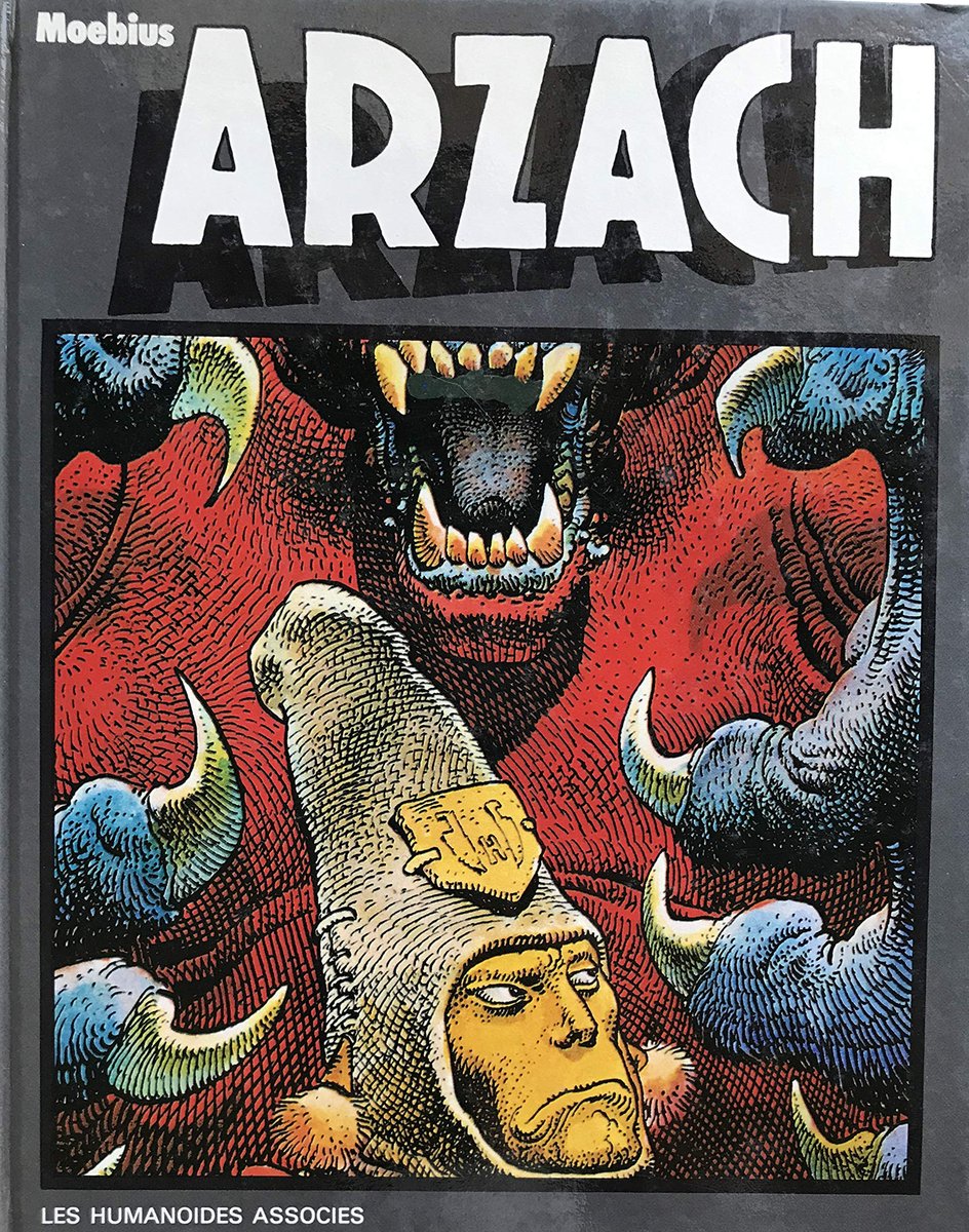 SilentBooks's tweet photo. Moebius 𝗔𝗥𝗭𝗔𝗖𝗛
4 vol (Arzach, Harzak, Arzak, Harzakc)
@leshumanos, 1st Ed. 1976 @moebiusofficiel
#JeanGiraud
#PictureBooks
#WordlessBooks
#ComicSeries
ASIN: B07X5N3VMT https://t.co/mTbLcUvK3x