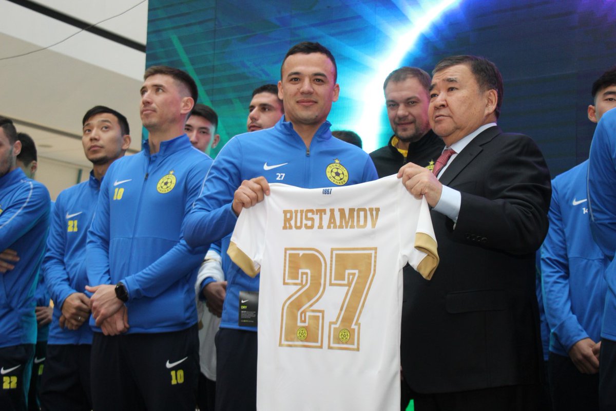 FCDordoi's tweet image. Welcome boys 💛💙 #ДоброПожаловать парни

#14 Fedor Sheremetov 🇷🇺
#15 Georgi Radev 🇧🇬
#23 Andrei Dolzhenko
#27 Tursunali Rustamov