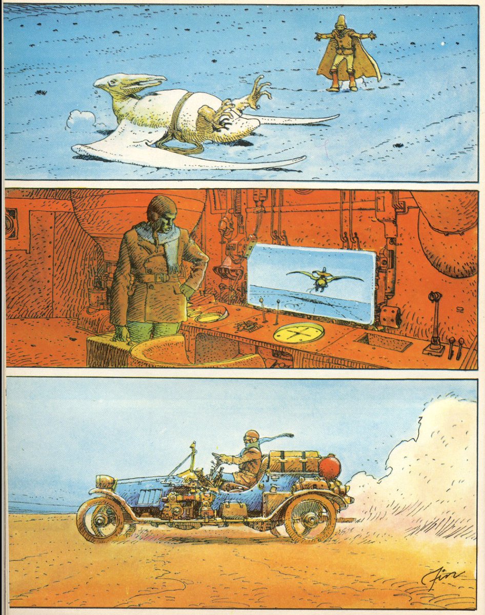 SilentBooks's tweet photo. Moebius 𝗔𝗥𝗭𝗔𝗖𝗛
4 vol (Arzach, Harzak, Arzak, Harzakc)
@leshumanos, 1st Ed. 1976 @moebiusofficiel
#JeanGiraud
#PictureBooks
#WordlessBooks
#ComicSeries
ASIN: B07X5N3VMT https://t.co/mTbLcUvK3x
