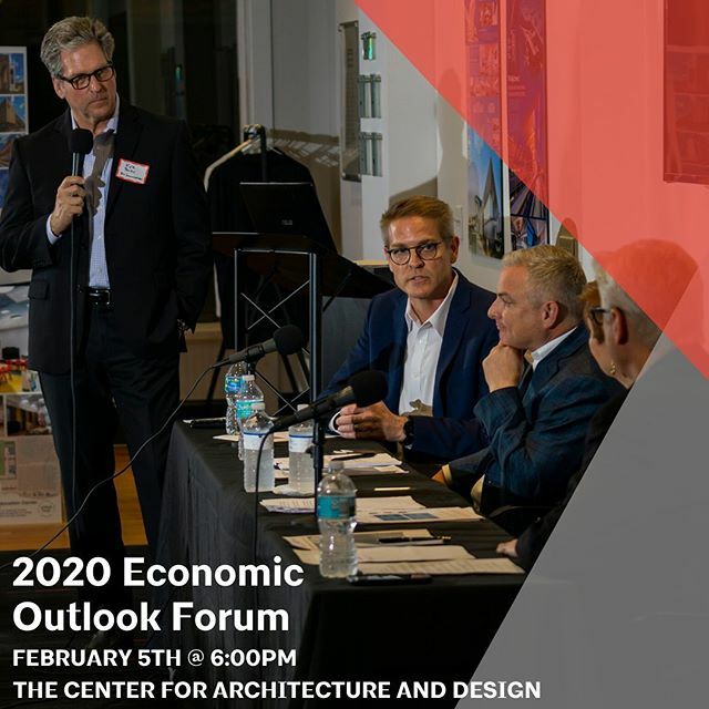 Learn about the emerging economic trends for the AEC industry in 2020 at the Economic Outlook Forum!Wednesday, February 5th at 6:00 pm at The Center for Architecture and Design. Registration is now open @ tinyurl.com/EconomicOutloo…

The discussion w… ift.tt/2tDsfNR