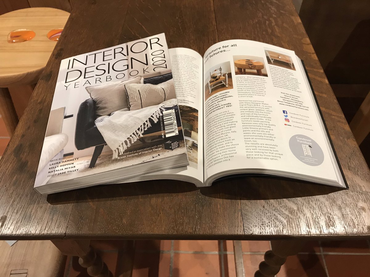 CondoverFurnit1's tweet photo. #CondoverFurniture ad for #sustainable #environmentallyfriendly furniture in Sustainable Design section #InteriorDesignYearbook 2020, Consumer Edition, A5 annual mag pub in assn.w/the British Inst. of Interior Design @BIIDtalk avail in WHSmith trvl outlets @osmo_uk @designlondon https://t.co/zuIbpijlTD