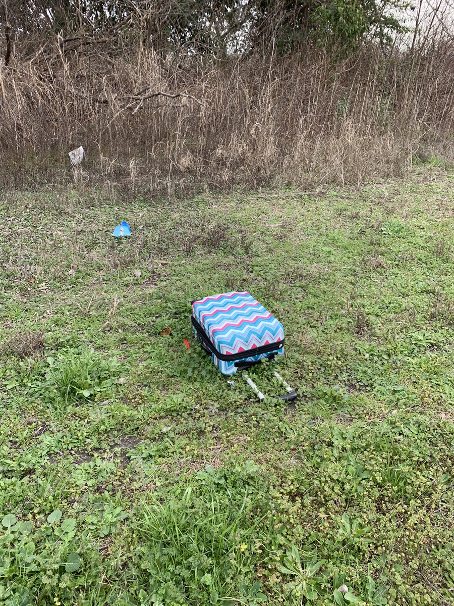 twistedcentral's tweet image. I kinda wanna open it but many years of watching #truecrime shows tells me not to..... #dogrescue #randomthings #maybeabodymaybenot 🤷🏼‍♀️