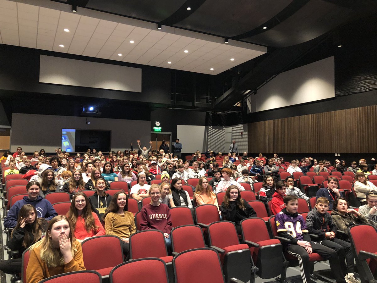 barrykinzerlaw's tweet photo. Great day at MGRHS talking with 7th and 8th grade students about internet safety and social media use. Helping the youth of our community make Smarter Choices so they will have Better Chances in the future.  #internetsafety #communityfirst #BarryKinzerLLP. https://t.co/Y7Odhx0AkY