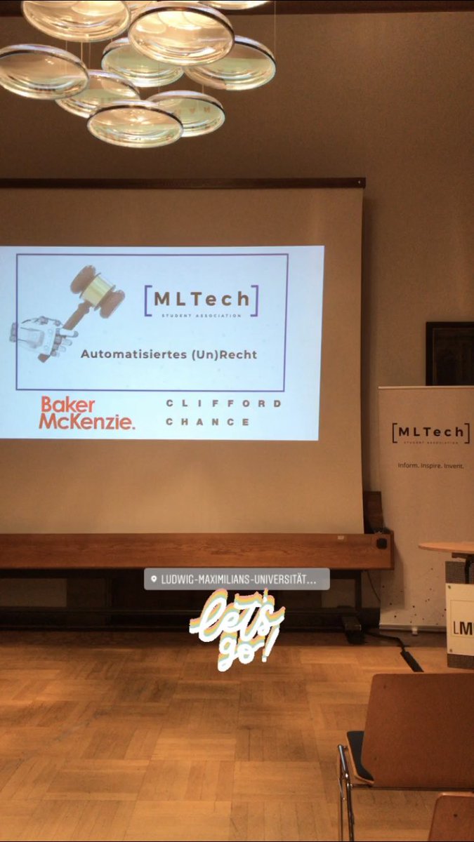 Heute bei der ersten @MunichLegalTech Speaker Series 2020! Dieses Mal mit spannenden Vorträgen von @LegalAutomation & @svenvonalemann rund um den Themenbereich Recht und KI. Toller Aufruf von @LegalAutomation „Gestaltet mit!“. #mltech #legaltech #ethicsofai #shapingthefuture