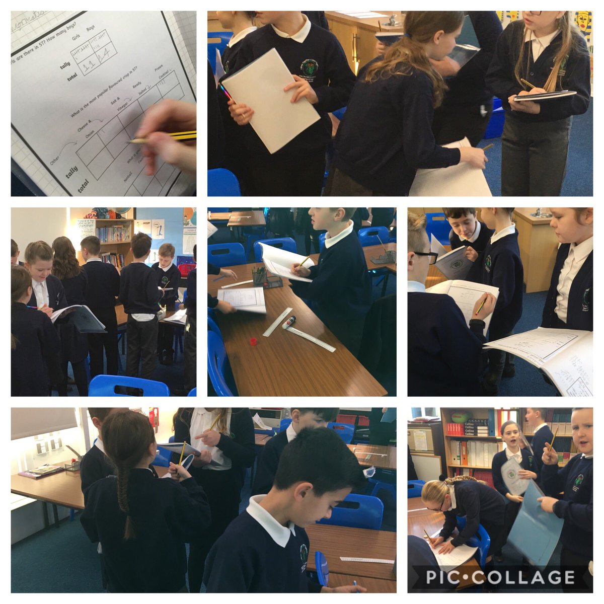 SpringCottagePS's tweet image. In #springcottage5T we collected data and creates graphs and charts to display the information clearly. #springcottagemaths