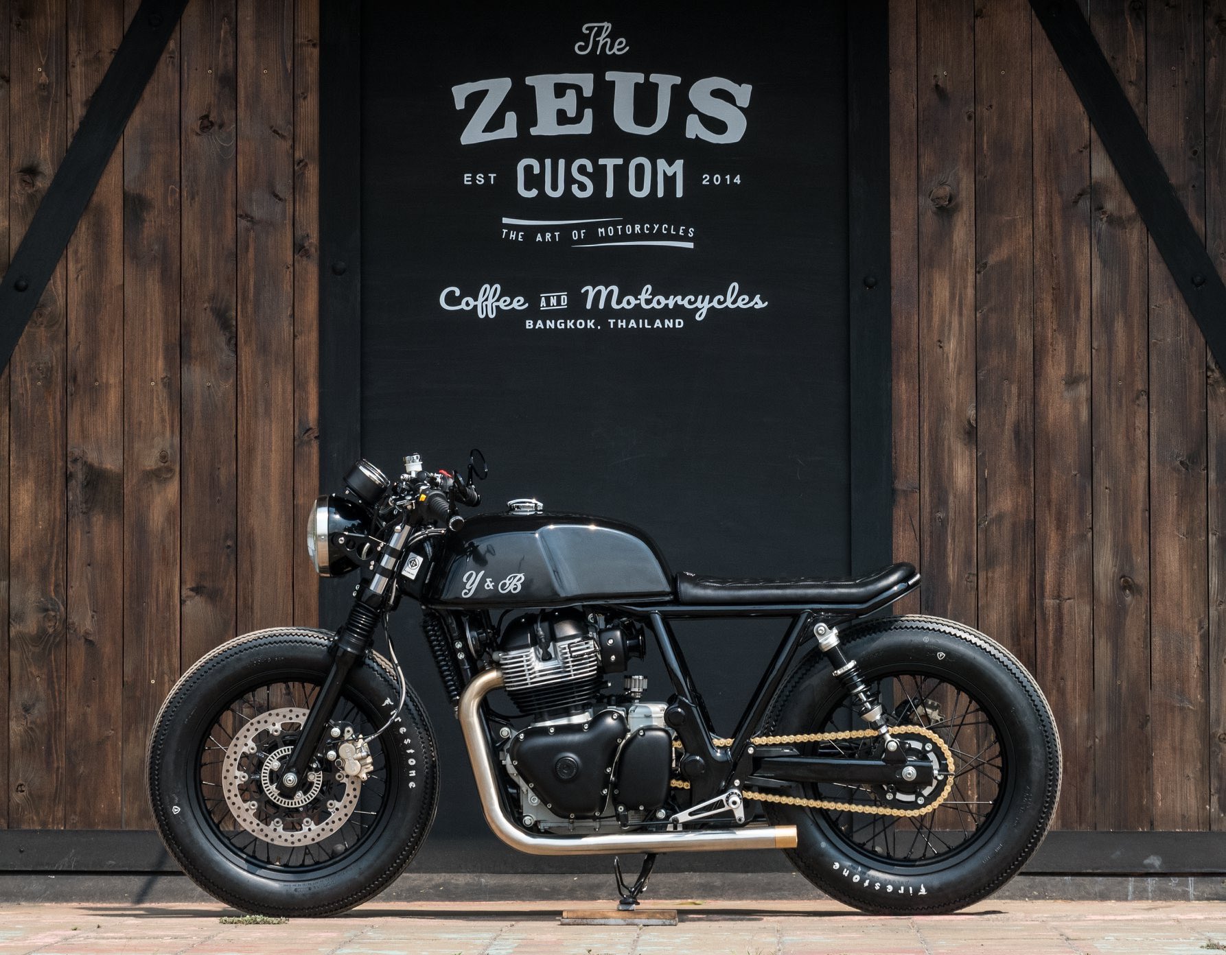 Zeus custom best sale royal enfield