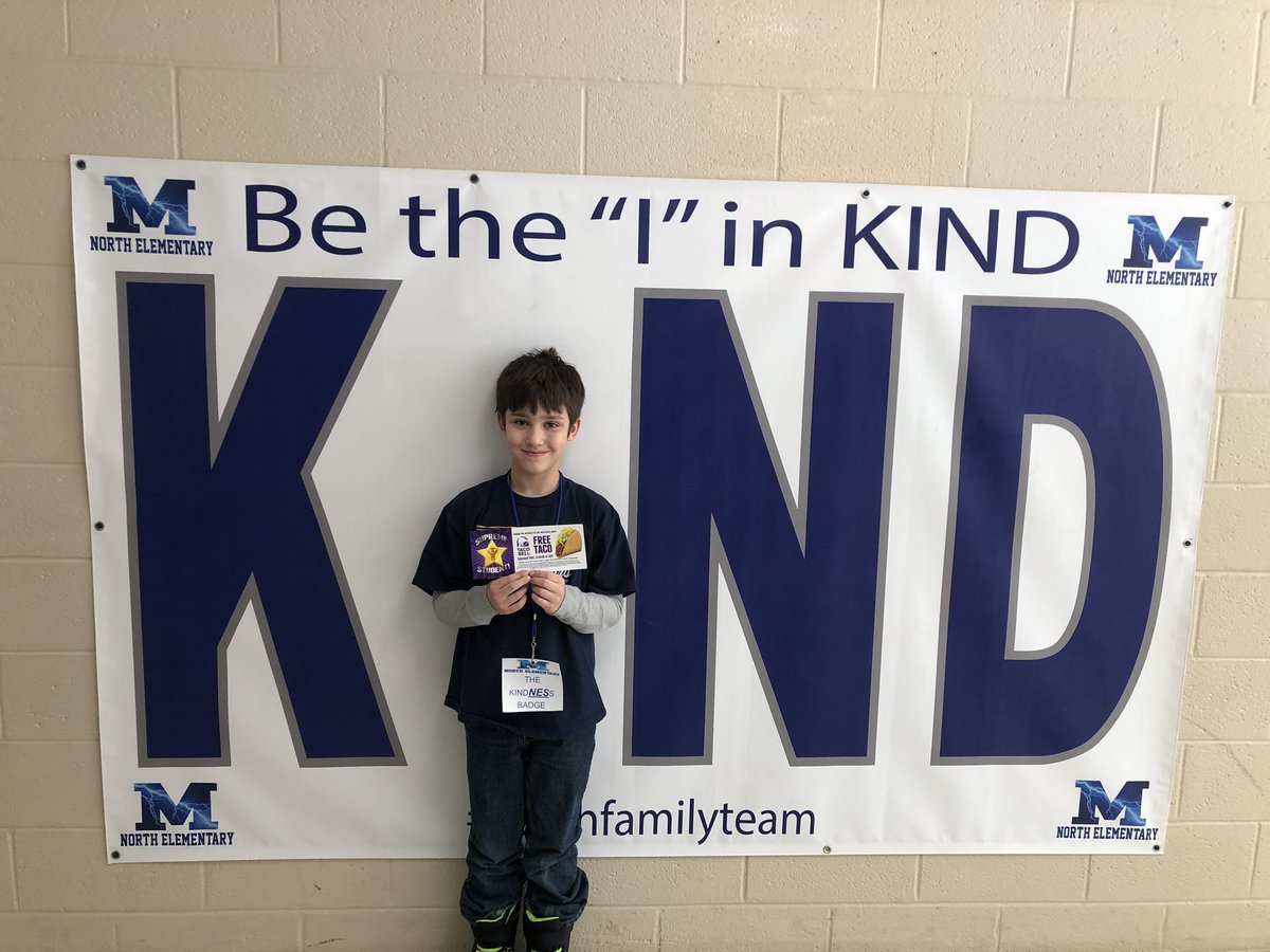 mayer1nes's tweet photo. Putting the “I” in kind to start off our week. Way to go my man! @MrsFasula https://t.co/jc9xRufkcz