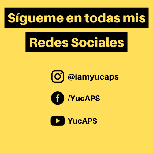 YucAPSoficial's tweet photo. Sígueme en todas mis redes :) https://t.co/M2NgaGdCOo