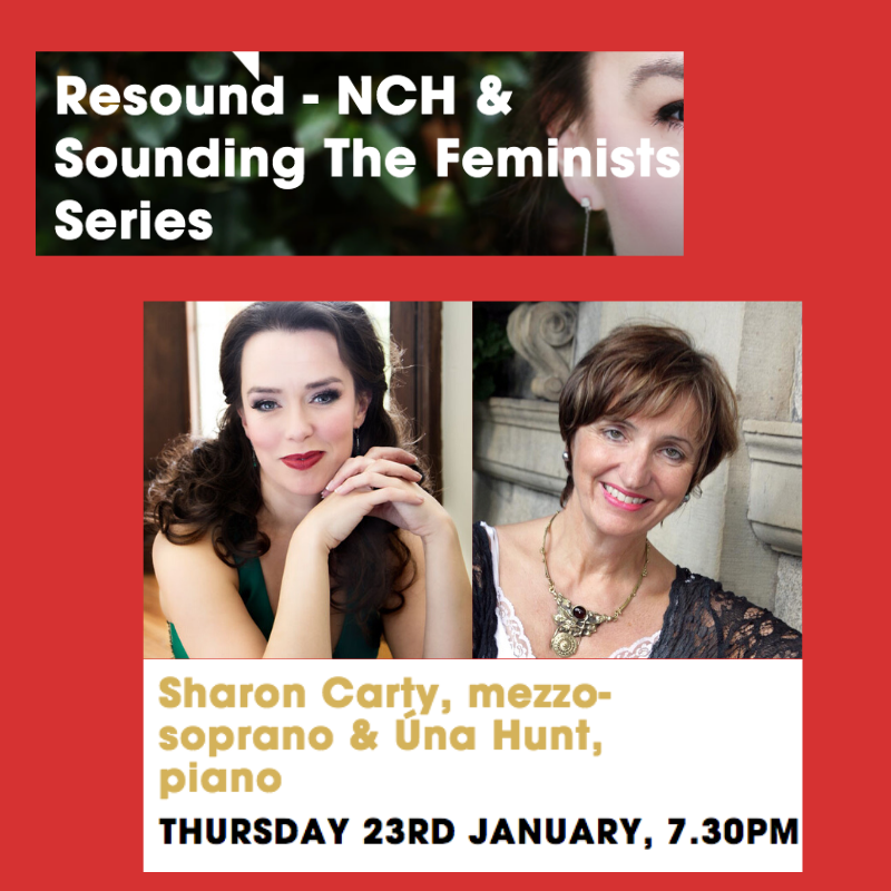 STFeminists's tweet photo. The first Resound concert of 2020 is happening this Thursday, 23 January! Don't miss the chance to hear this stunning programme of French music performed by #unahunt & #sharoncarty
#frenchmusic #BelleEpoque #soundingthefeminists
Tickets here: https://t.co/9qDbU3GOyp 🎶 https://t.co/l9rOeefpTR